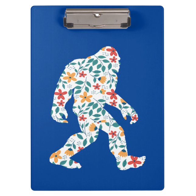 FLORAL BIGFOOT    CLIPBOARD (Front)