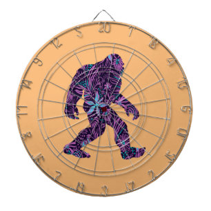 FLORAL BIGFOOT DART BOARD