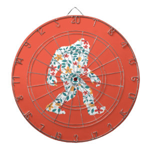 FLORAL BIGFOOT DART BOARD