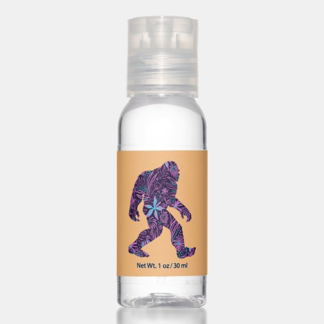 FLORAL BIGFOOT    HAND SANITIZER (Front)