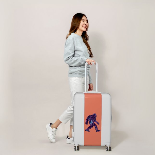 FLORAL BIGFOOT       LUGGAGE (Scale)