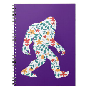 FLORAL BIGFOOT NOTEBOOK