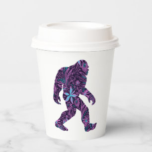 FLORAL BIGFOOT PAPER CUPS