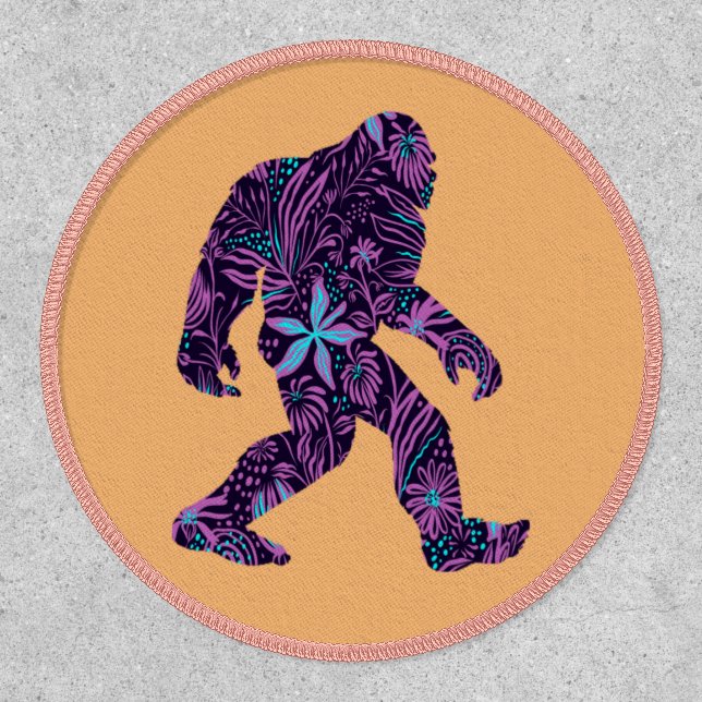 FLORAL BIGFOOT        PATCH (Front)