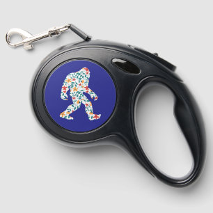 FLORAL BIGFOOT    RETRACTABLE PET LEASH 