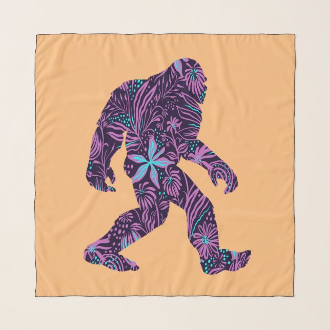FLORAL BIGFOOT    SCARF (Front)