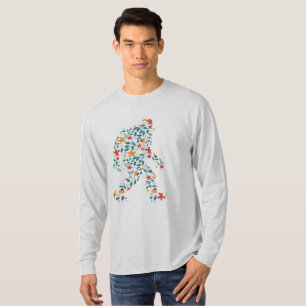 FLORAL BIGFOOT   T-Shirt