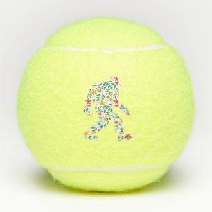 FLORAL BIGFOOT TENNIS BALLS