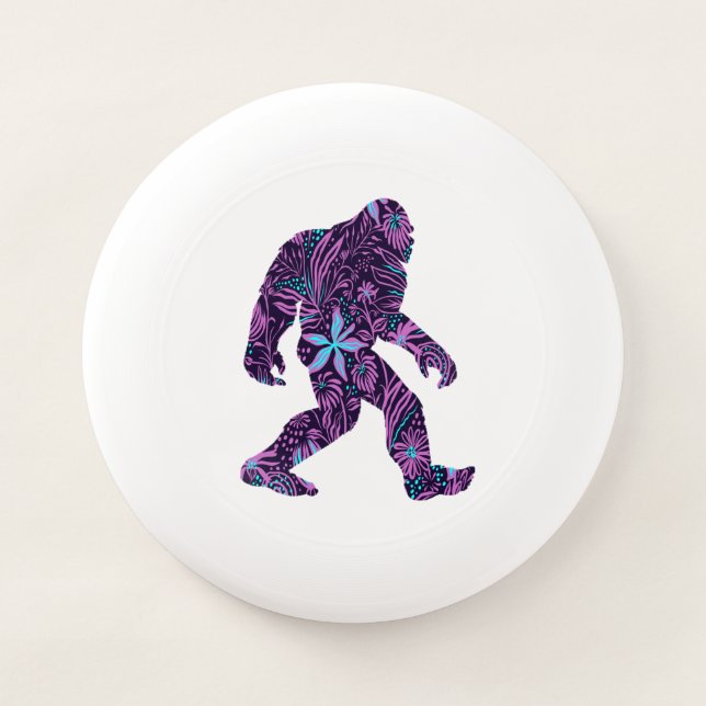 FLORAL BIGFOOT    Wham-O FRISBEE (Front)