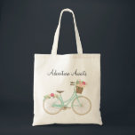Floral Bike Tote Bag<br><div class="desc">Floral Bike Tote Bag</div>