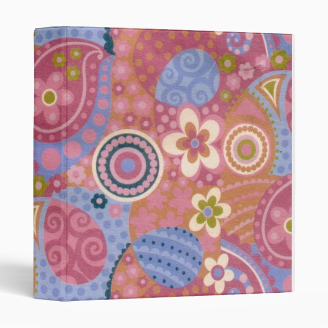 Floral  Binder (Front/Spine)