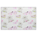 Floral Bird Cage Fabric 2
