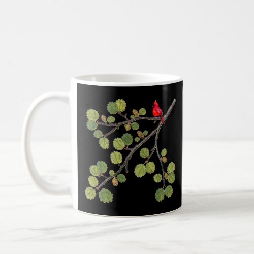 Floral Birds Cardinal Nature  Coffee Mug