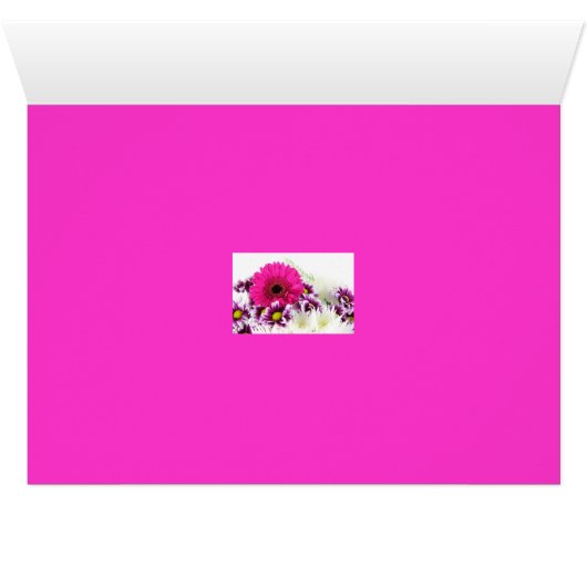 Floral Birthday Card (Inside Horizontal (Bottom))