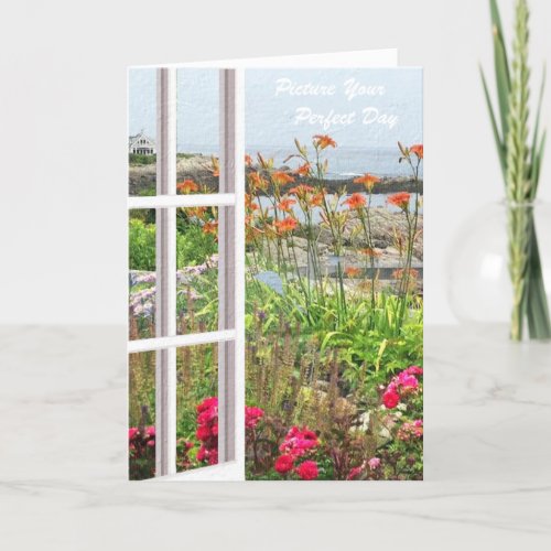 Floral Birthday Card Picture YOUR Perfect Day