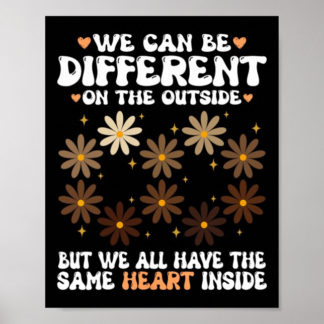 Floral Black History Month  Poster (Front)