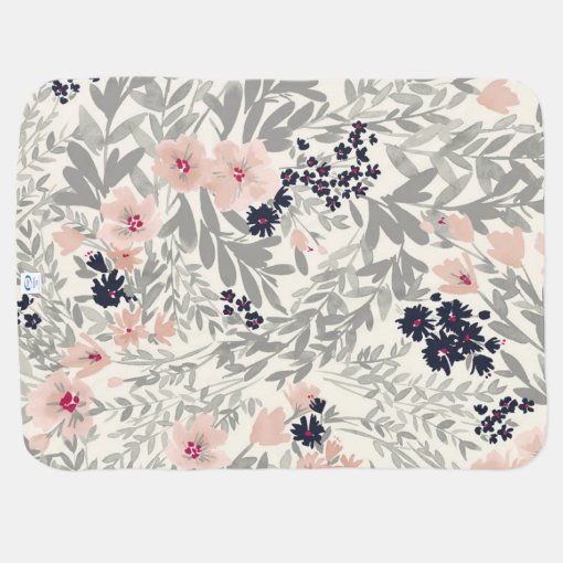 Floral blanket Zazzle