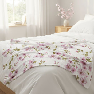 Floral blanket