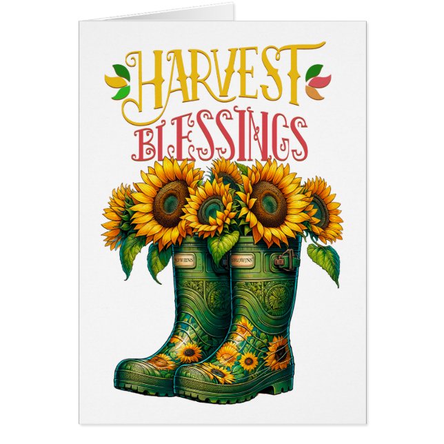 Floral Blessings - FRAME IT! Cards (Front)