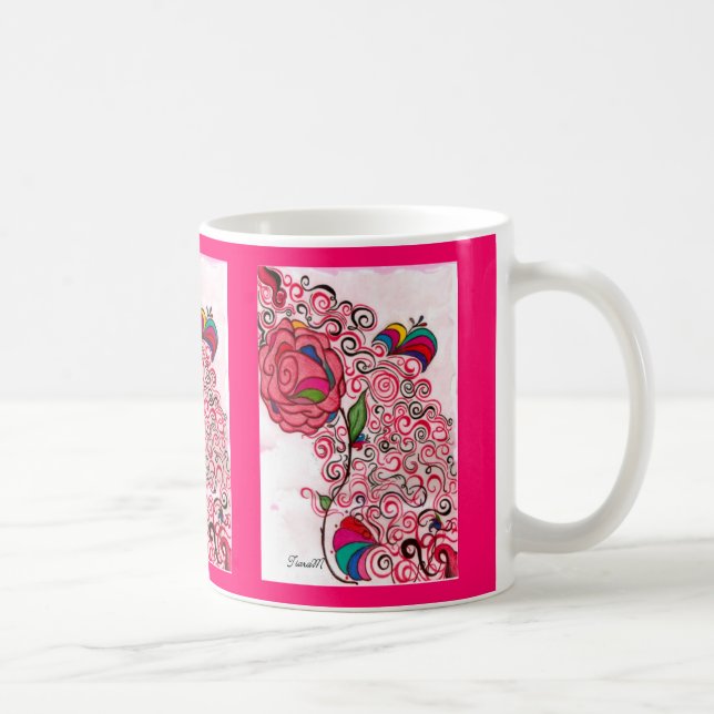 Floral Bliss  Mug (Right)