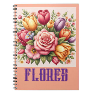 floral bloodstream notebook