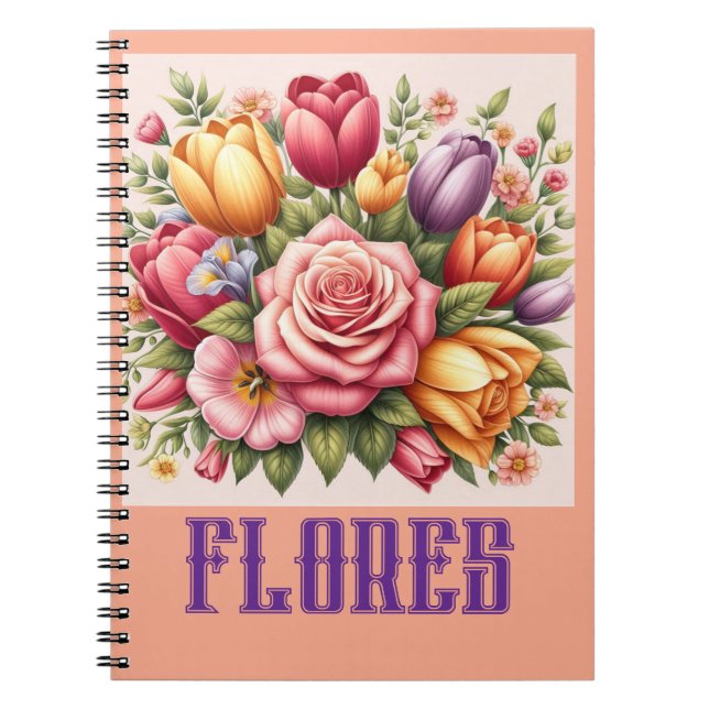 floral bloodstream notebook (Front)