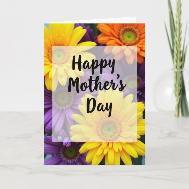 Floral Bloom Day Card (Front)