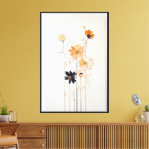 Floral Bloom Elegant White Wild Flowers Bouquet