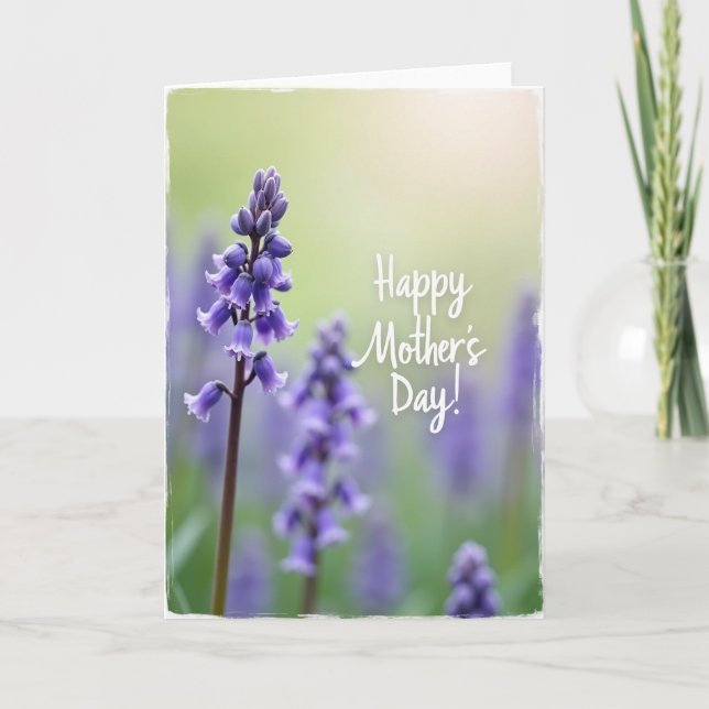 Floral Bloom Greeting Card (Front)