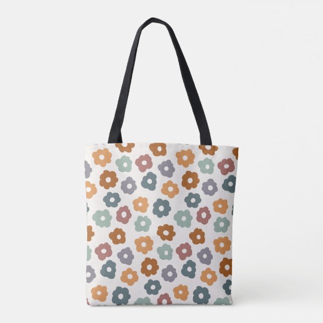 Floral Bloom Tote Bag (Back)