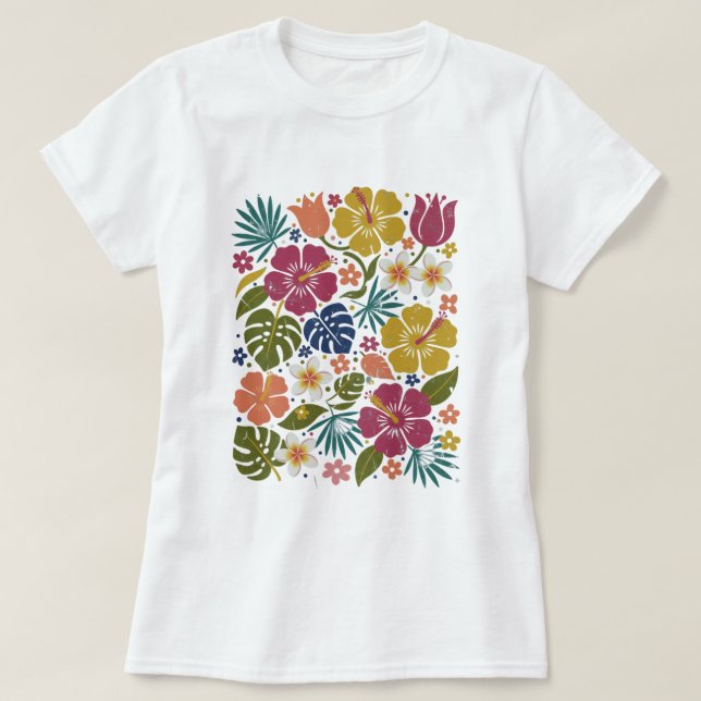 Floral Bloom Women’s T-Shirt (Design Front)