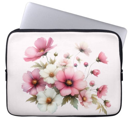 Floral Blossom Party Laptop Sleeve