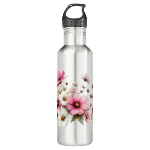 Floral Blossom Party Stainless Steel Water Bottle