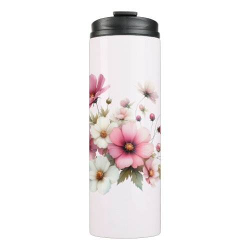 Floral Blossom Party Thermal Tumbler