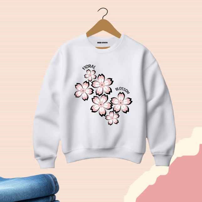 Floral blossom sweatshirt (Creator Uploaded)