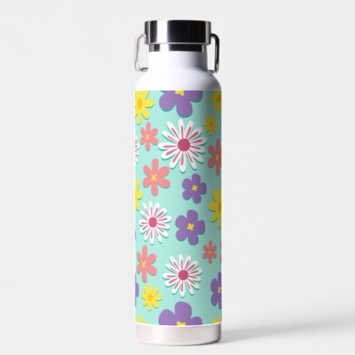 Floral Blossom Water Bottle