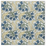 Floral Blue Flowers Lily Valley Repeating Fabric