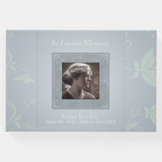 funeral guest book template
