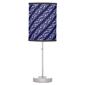 Floral Blue&White Chinoiserie Table Lamp
