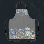Floral Blue Wildflowers Personalized Apron<br><div class="desc">Brighten up any kitchen with Floral Blue Wildflowers Personalized Apron. This charming apron, adorned with delicate wildflowers, makes a perfect gift for her. Customized just for you, it combines practicality with a personal touch, ensuring she feels special every time she cooks. Embrace floral elegance and thoughtful personalization in one delightful...</div>
