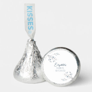 Floral Blue Winter Botanical Hershey®'s Kisses®
