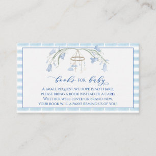 Floral Bluebell Mobile Celestial Books For Baby Enclosure Card