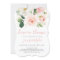Floral Blush Pink Love In Bloom Bridal Shower
