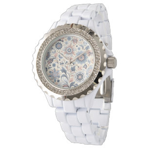 Floral Bohemian Design – Vibrant Boho Style Watch