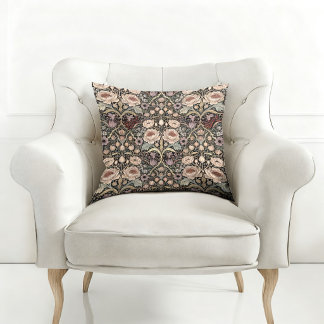FLORAL BOHEMIAN VINTAGE PATTERNED THROW PILLOW