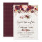 Floral Boho Bridal Shower Tea Party Invitation