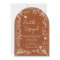 Floral Boho Burnt Orange Terracotta Herbal Wedding