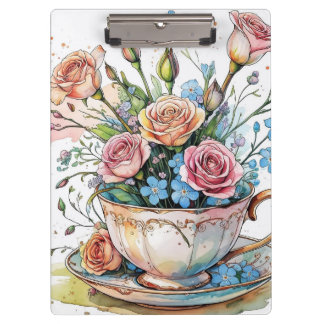Floral Boho Clipboard
