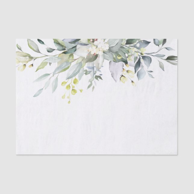 Floral Boho Tissue Paper (Front)
