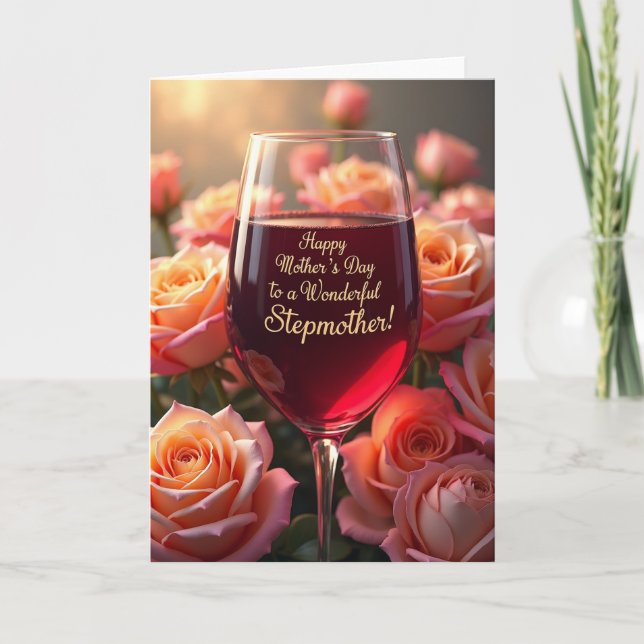 Floral Bokeh Mothers Day Card (Front)